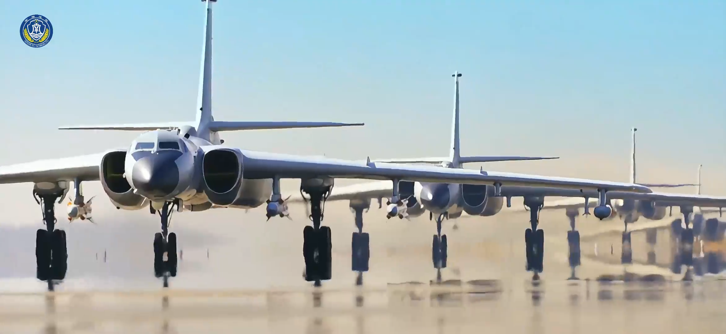 南部战区空军部队训练画面太燃