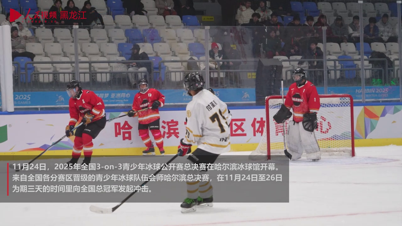 2025年全国3-on-3青少年冰球公开赛总决赛在哈尔滨开赛--黑龙江频道--人民网